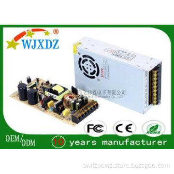 Commercial Efficient 200W LED Display Power Supply With Alu